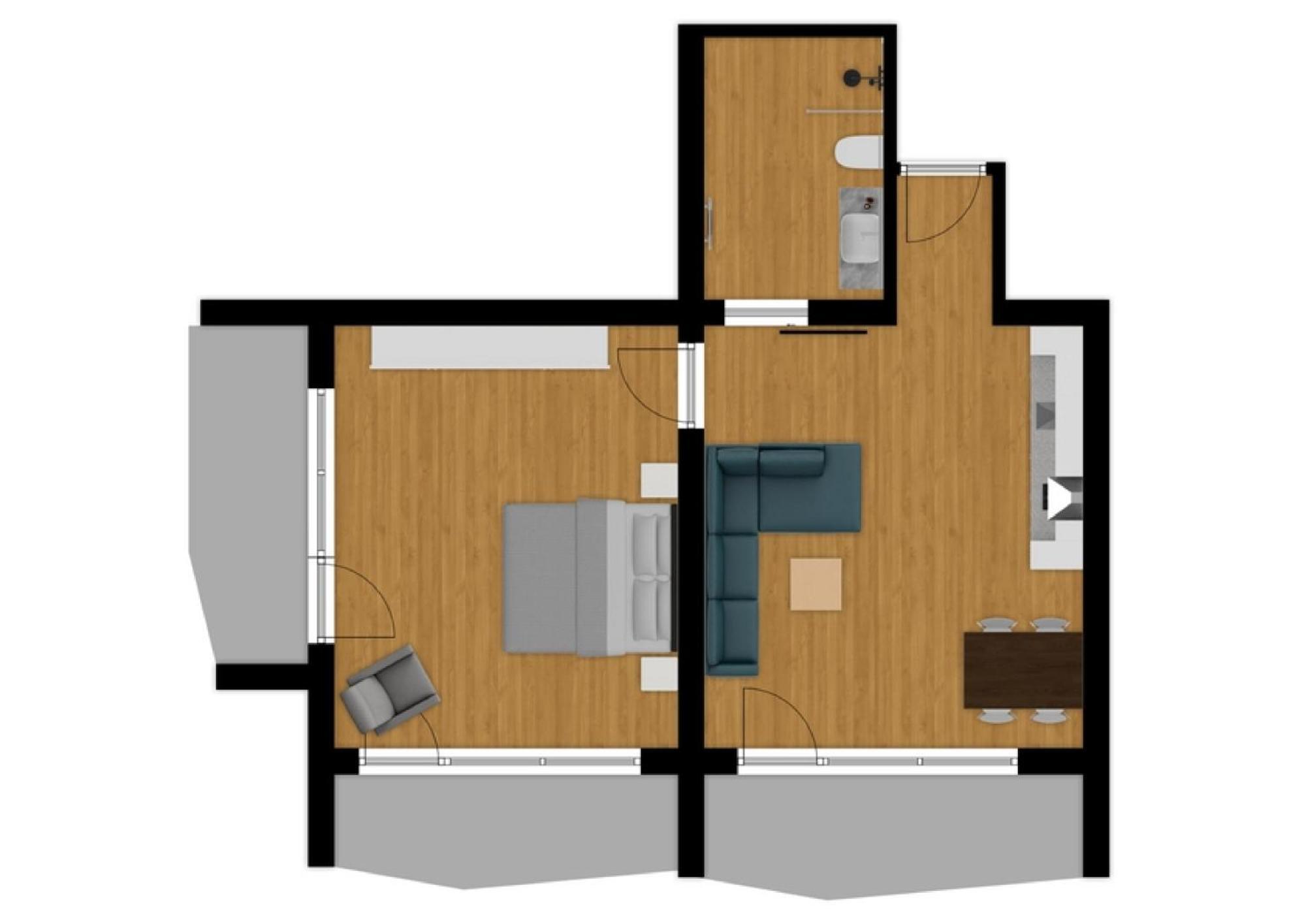 Herzblut Wohlfuehl Appartements Oetz Cameră foto
